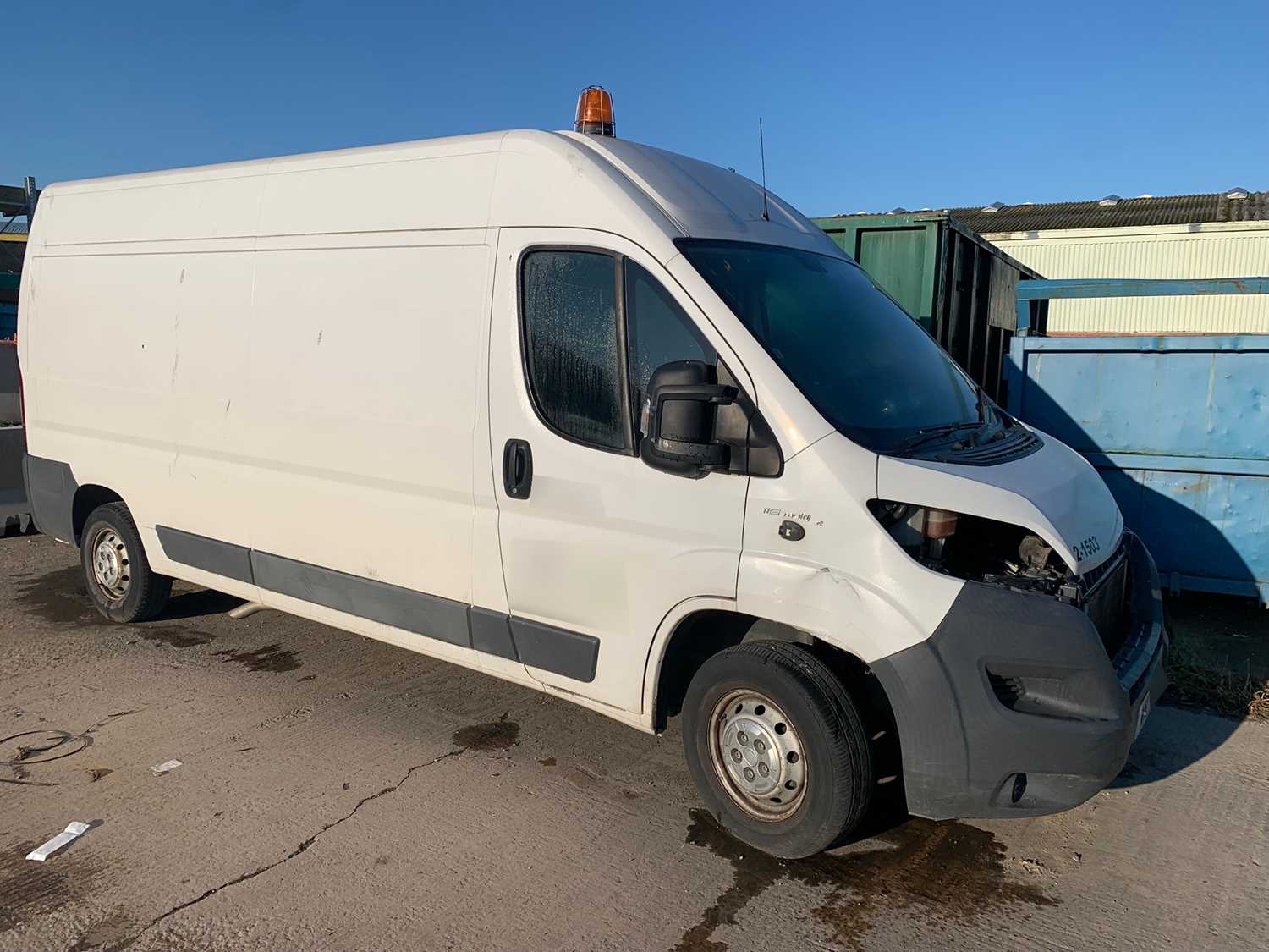Lot 33 - 2017 Fiat Ducato L3H2 Panel Van Euro 6 NON RUNNER
