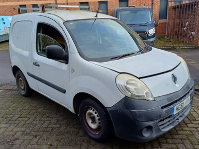 Lot 38 - 2011 (61 Plate) Renault Kangoo Compact Panel Van Euro 5