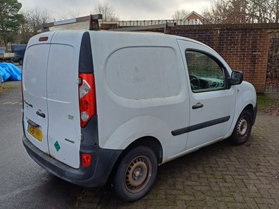 Lot 38 - 2011 (61 Plate) Renault Kangoo Compact Panel Van Euro 5