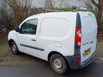 Lot 38 - 2011 (61 Plate) Renault Kangoo Compact Panel Van Euro 5