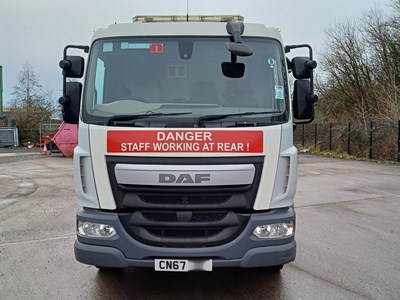 Lot 8 - 2017 (67 Plate) DAF LF 230 FA 4x2 Refuse Vehicle Euro 6
