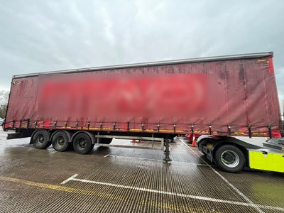 Lot 36 - 2010 Montracon Ratchet Deck Curtainsider Trailer