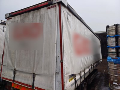 Lot 70 - DON-BUR UB18AW Single Axle Urban Curtainsider Trailer