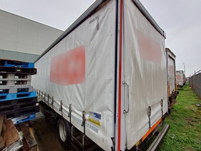 Lot 48 - DON-BUR UB18AW Single Axle Urban Curtain-sider Trailer