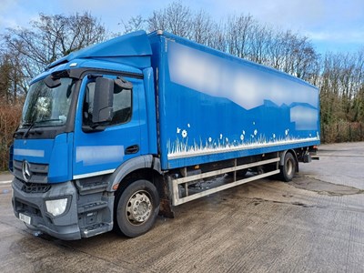 Lot 11 - 2016 Mercedes Antos 4x2 Rigid Box Euro 6