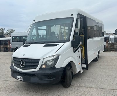 Lot 23 - 2014 (64 Plate) Mercedes Sprinter 513 CDI 16 Seat Minibus Euro 5