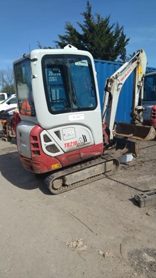 Lot 66 - 2021 Takeuchi TB216 Compact Excavator