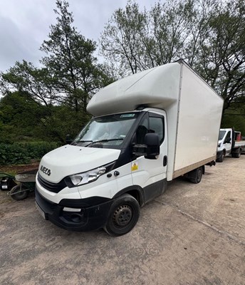 Lot 58 - 2019 Iveco Daily 35S14 S-A Box Van Euro 6
