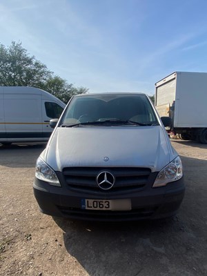 Lot 62 - 2013 (63 Plate) Mercedes Vito 113 CDI Panel Van Euro 5