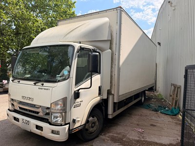 Lot 7 - 2020 Isuzu Forward N75.190 Auto Rigid Box Euro 6