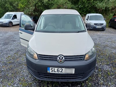 Lot 22 - 2012 (62 Plate) Volkswagen Caddy C20 TDI 75 Panel Van Euro 5