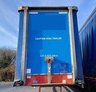 Lot 58 - 2012 Montracon Tri Axle Curtain Side Straight Frame Trailer